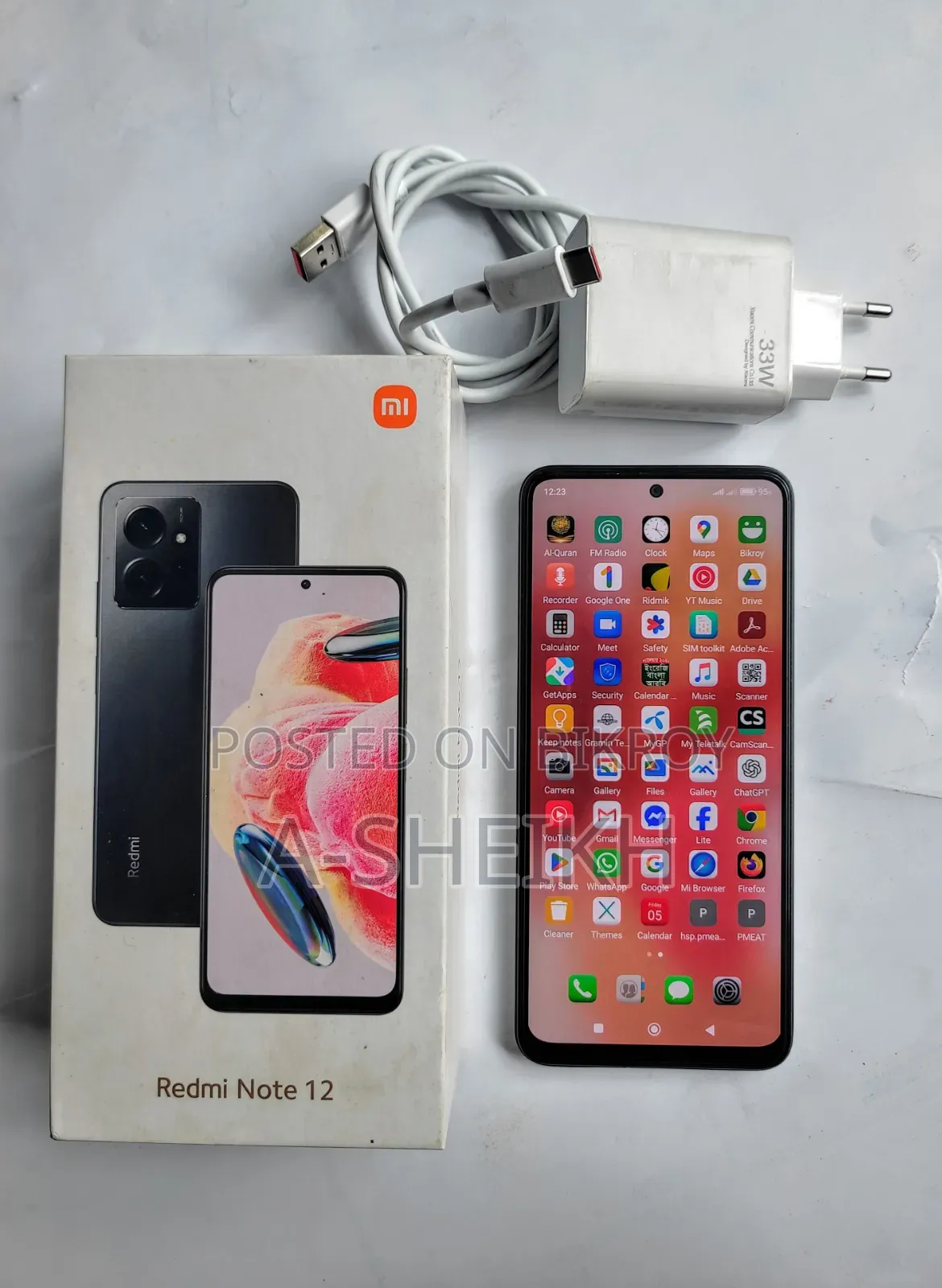 Xiaomi Redmi Note 12 128 GB Black