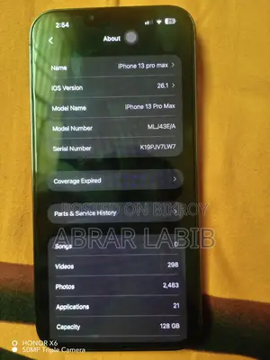 Apple iPhone 13 Pro Max 128 GB Gray