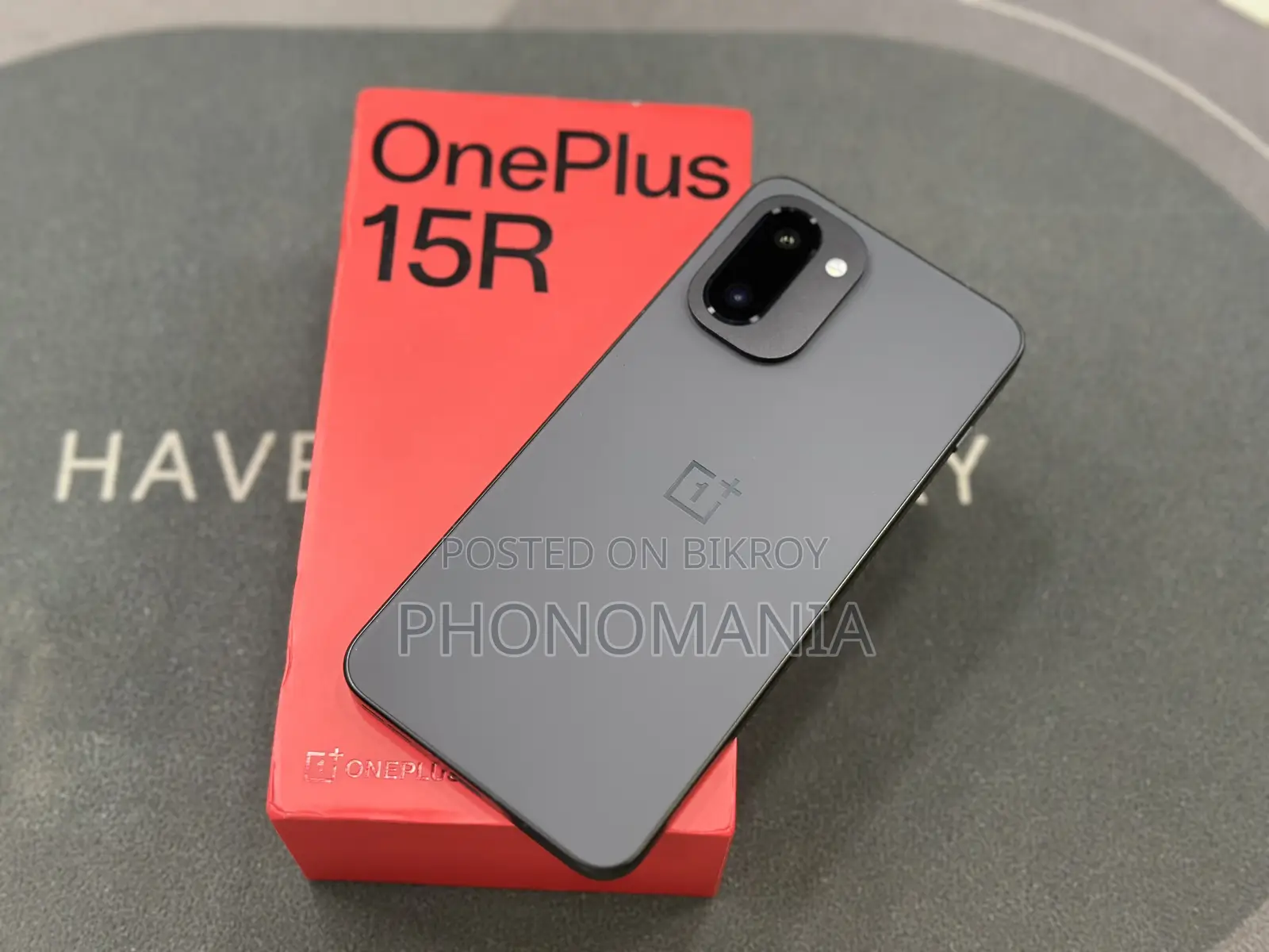 OnePlus 15R 256 GB Black