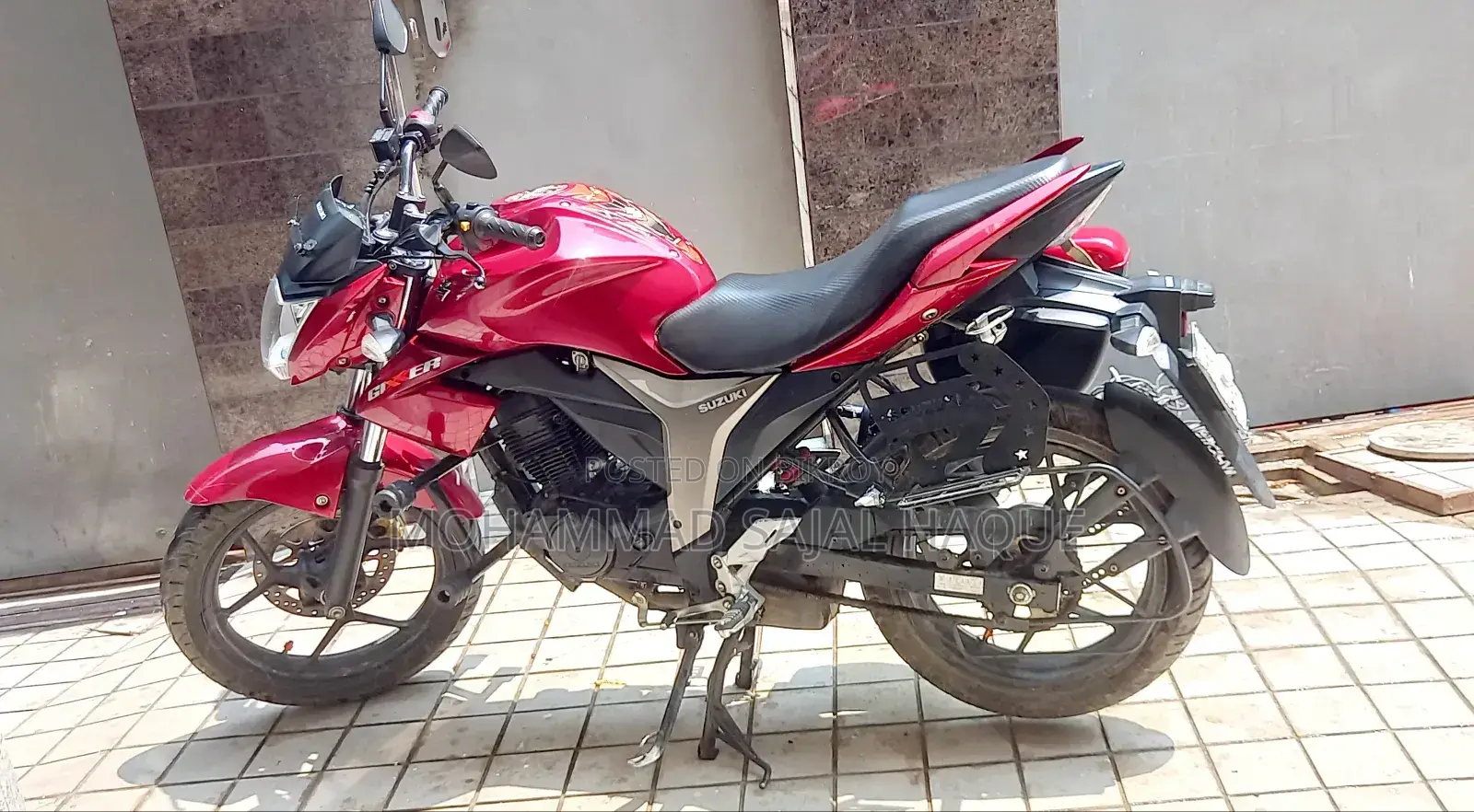 Suzuki Gixxer Monotone 2022 Red