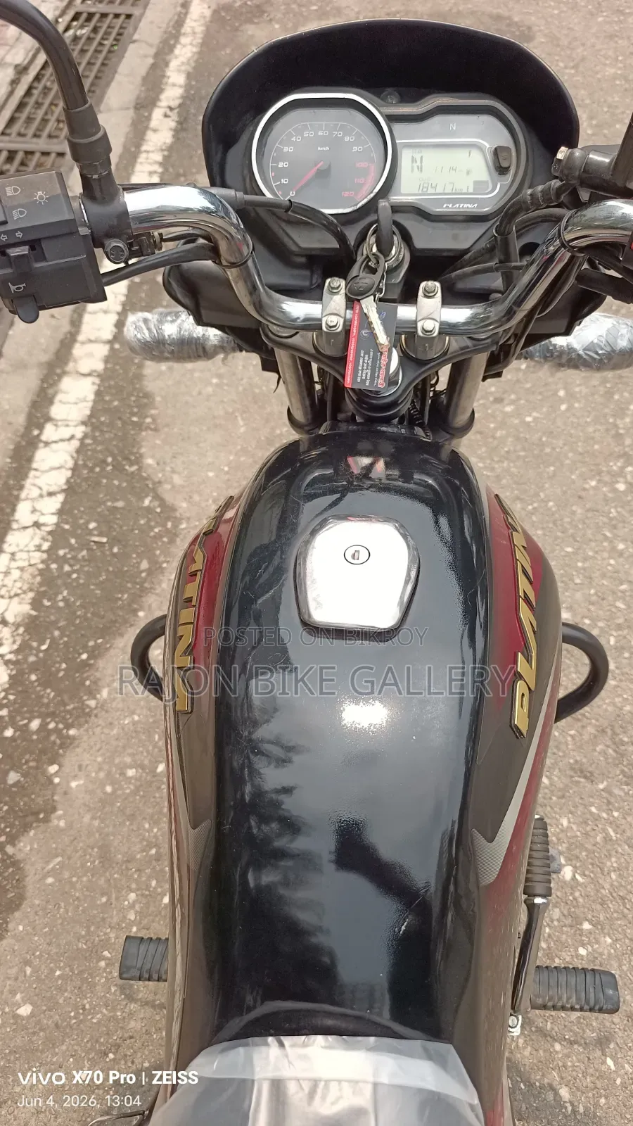 Bajaj Platina 110 2023 Black