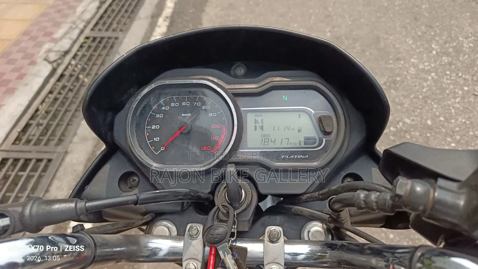 Bajaj Platina 110 2023 Black