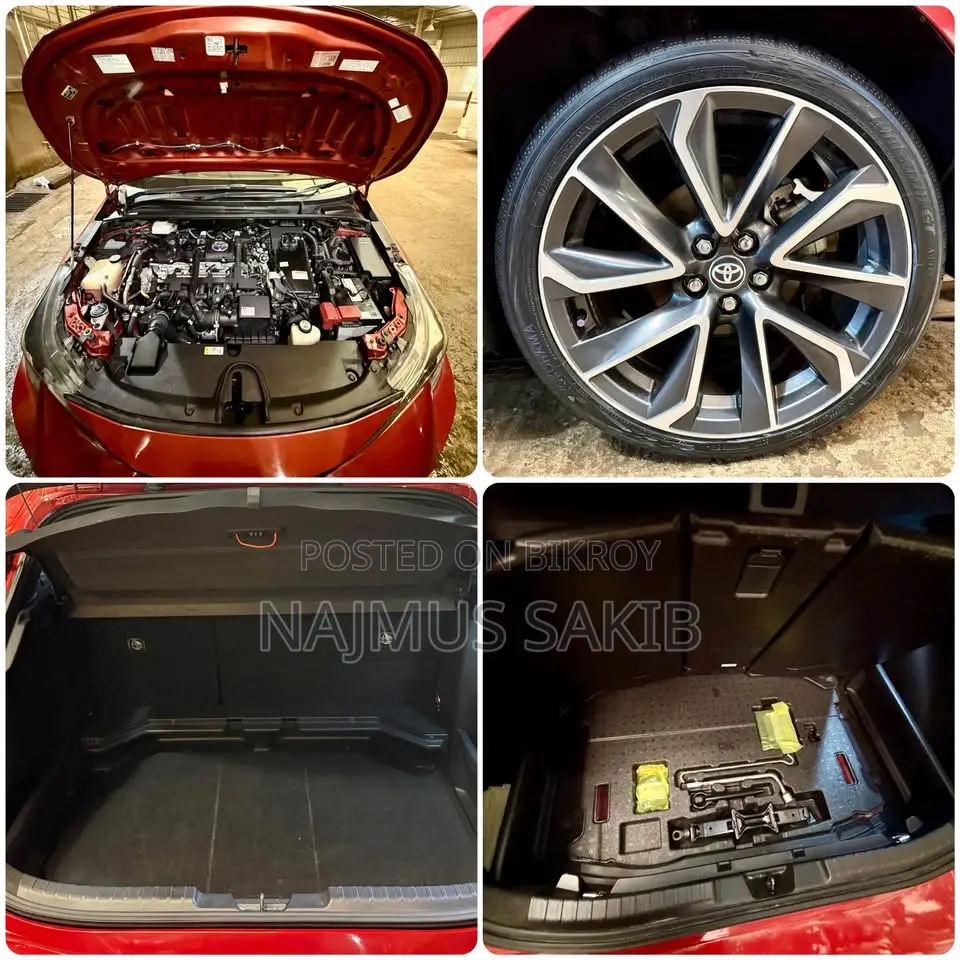 Toyota Corolla XSE (1.8L 4-cylinder 2WD) 2018 Orange
