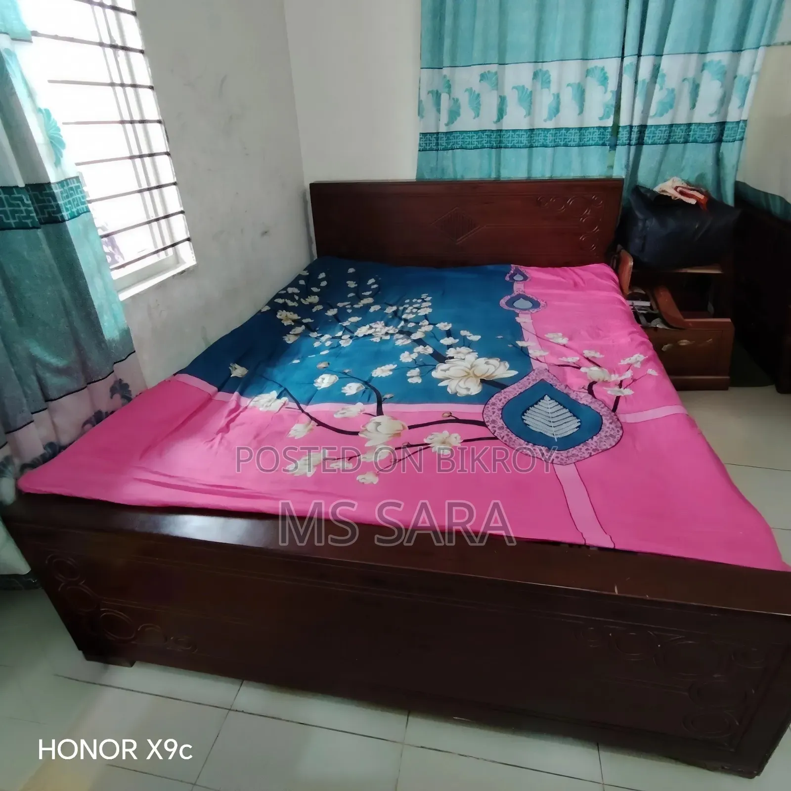 Urgent Sale: Custom-made MBB (Melamine Bound Board) Bed