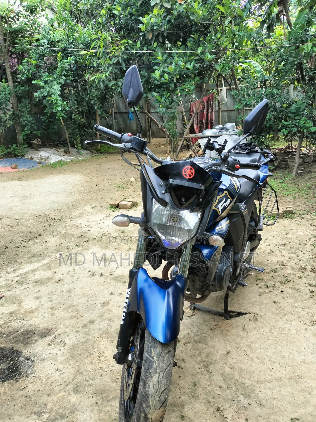 Yamaha FZ 2018 Blue