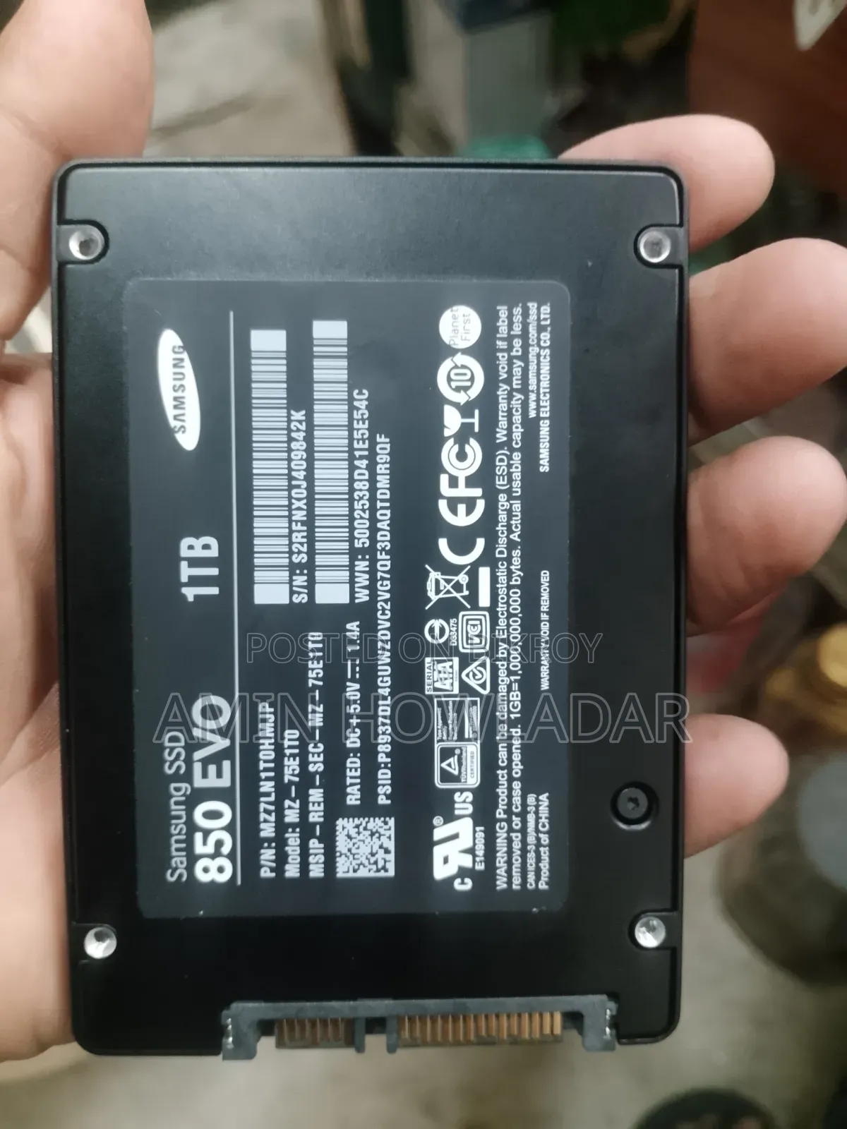 Samsung 850 Evo 1tb