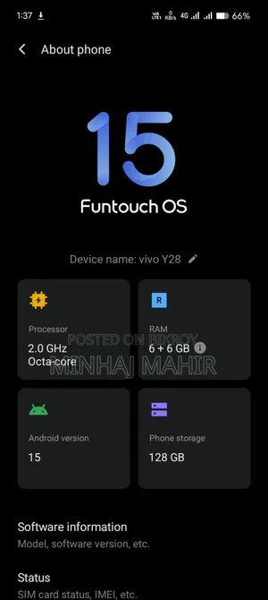 Vivo Y28 8 GB Green