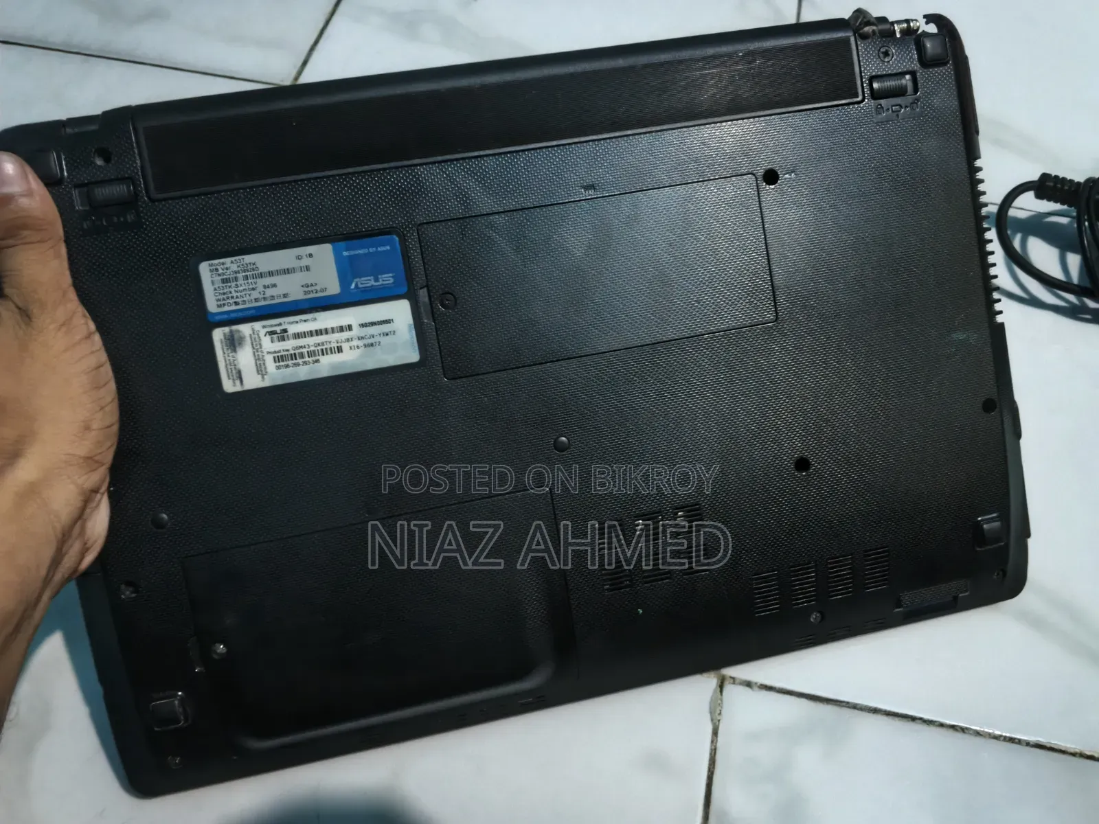 Laptop Asus A52JT 4GB AMD Ryzen 5 SSD 640GB