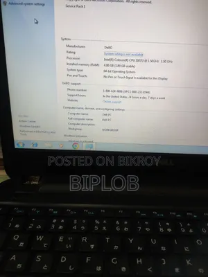 Laptop Dell Inspiron 15 3521 4GB Intel Celeron HDD 500GB