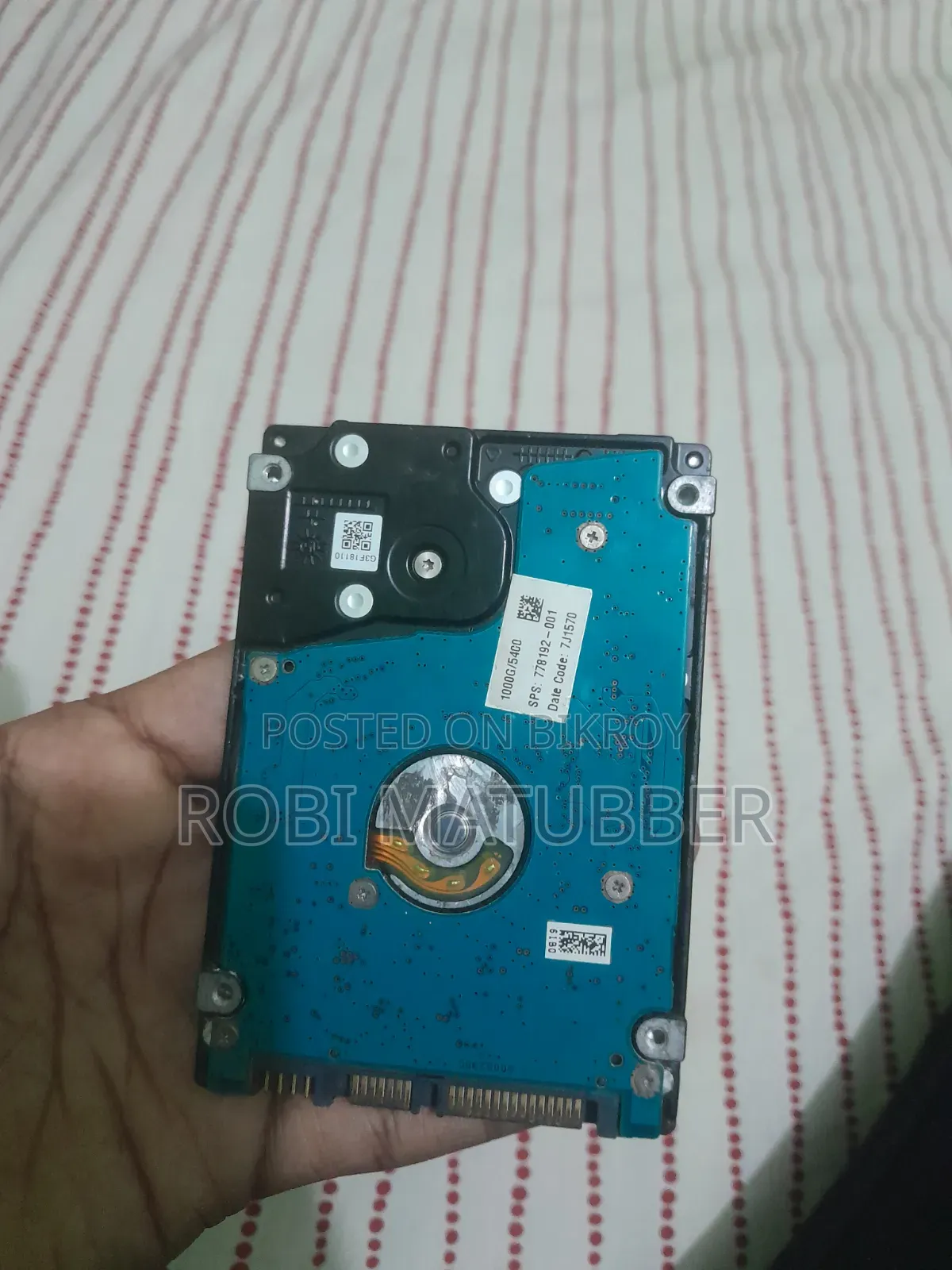1TB Laptop HDD – Fully Working Condition | Good Health