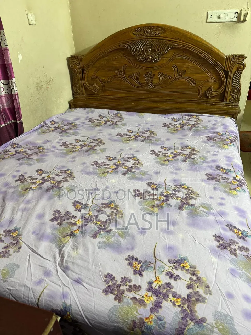 চিটাগাং সেগুন খাট+জাজিম+তোষক