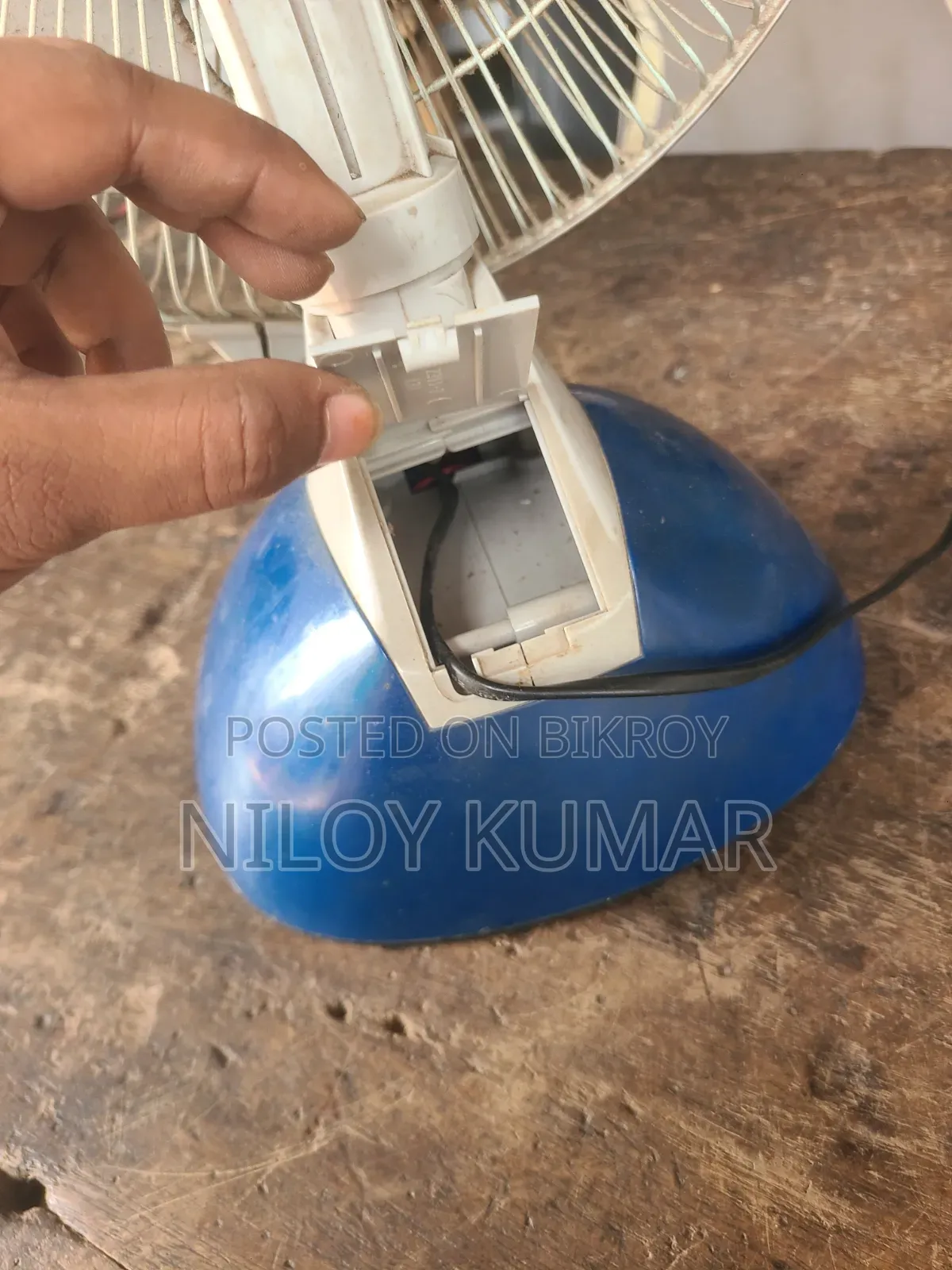৬ ভোল্ট রিচার্জেবল ফ্যান