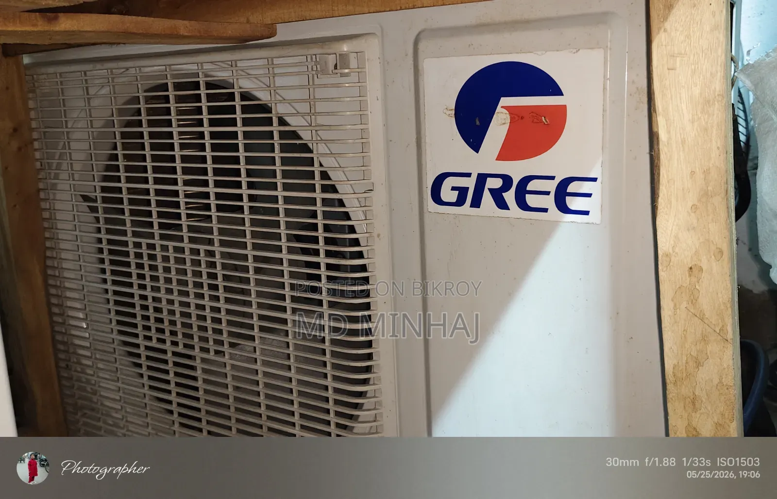 Gree AC (Hot and Cool) 1.5 ton