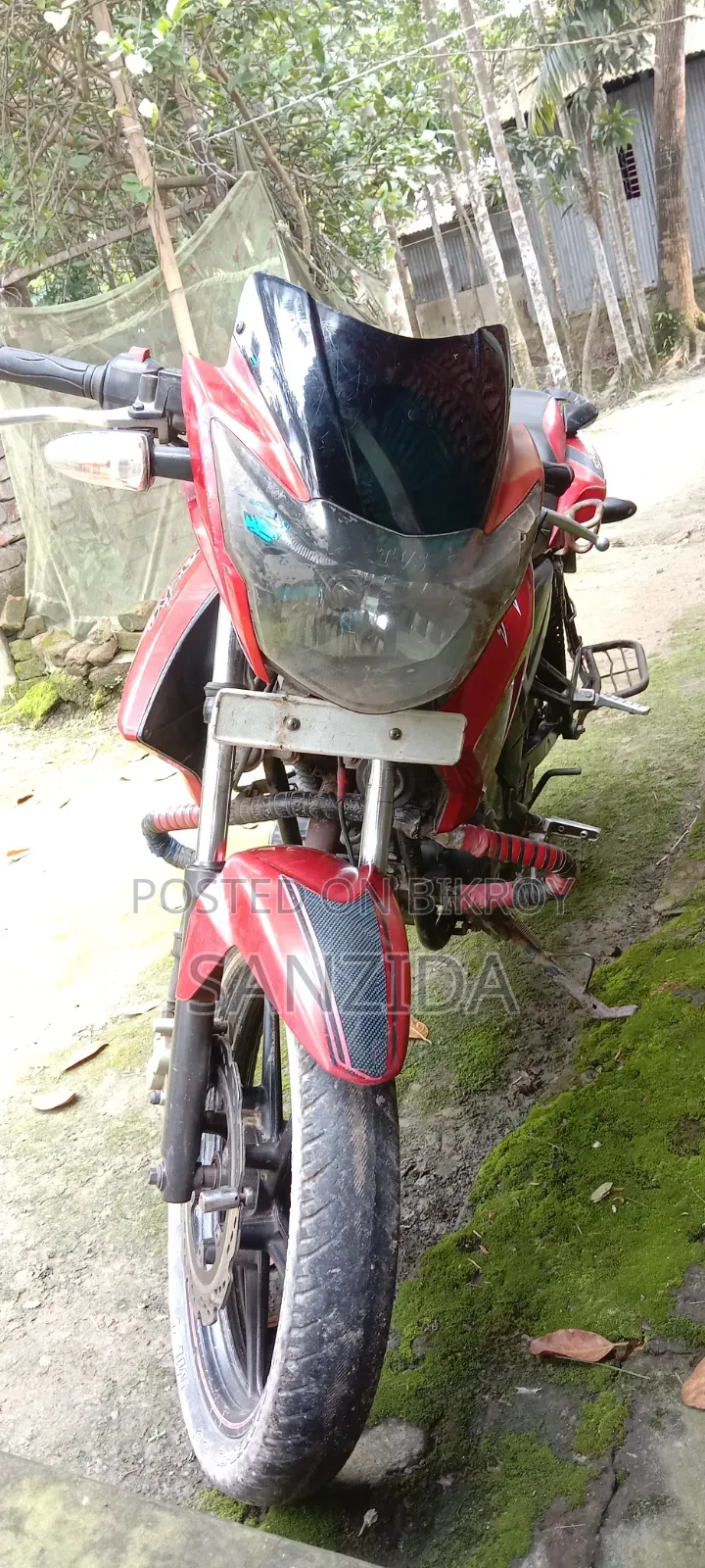 TVS Apache RTR 160 2V 2016 Red