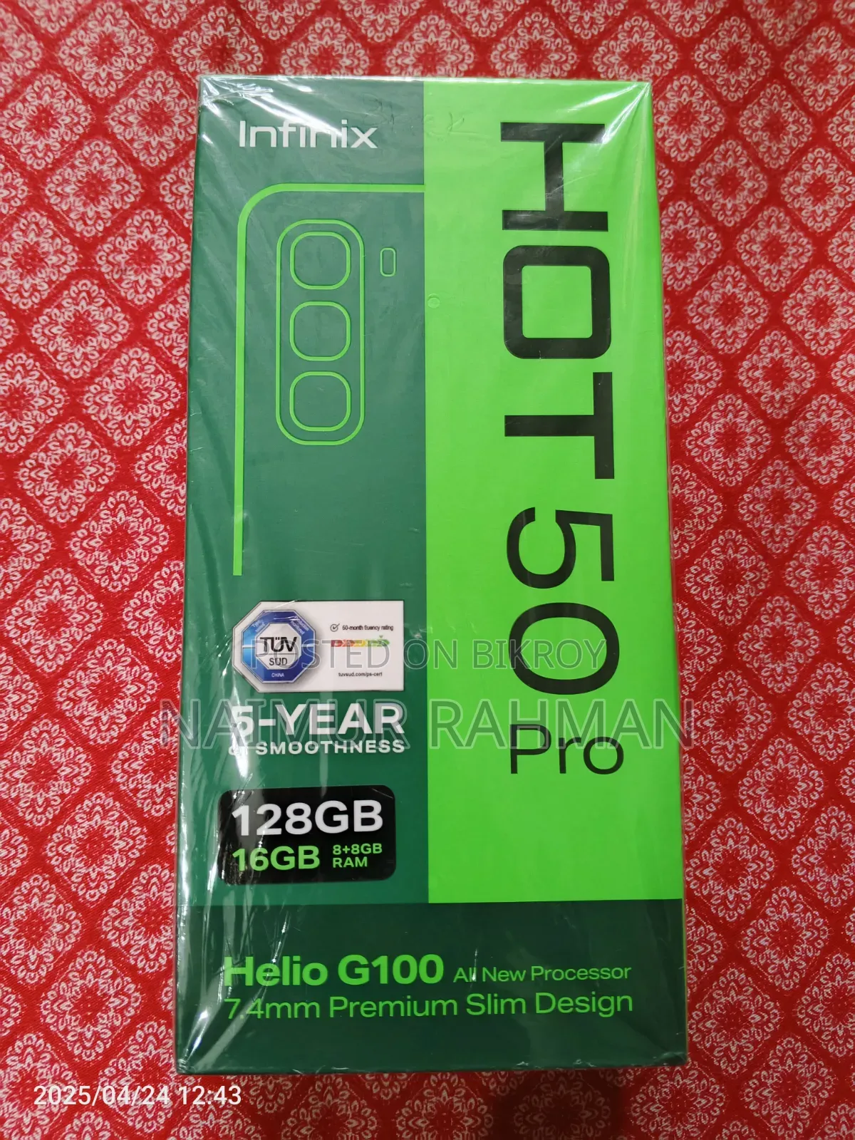 Infinix Hot 50 Pro 4G 128 GB Black