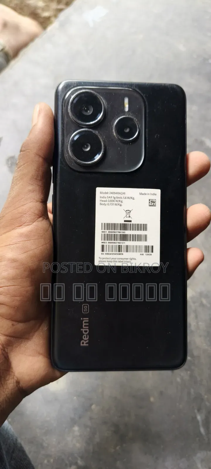 Xiaomi Redmi Note 14 5G 256 GB Black