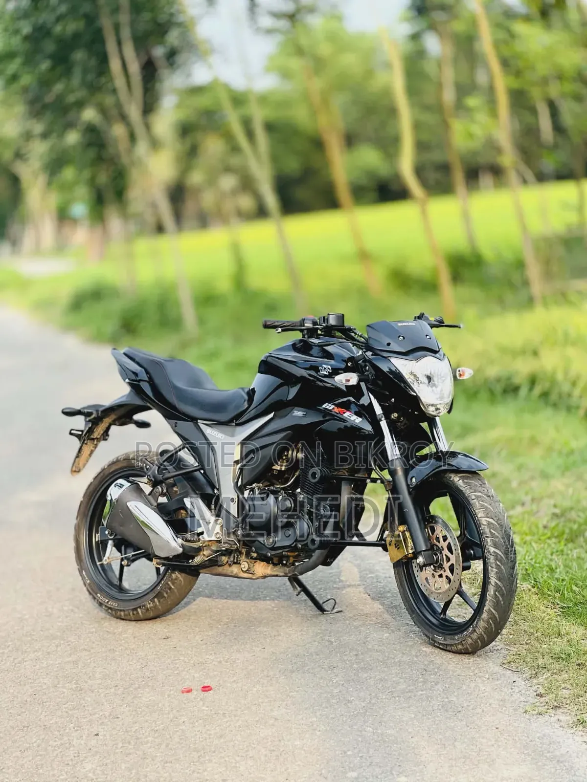 Suzuki Gixxer Monotone 2024 Black