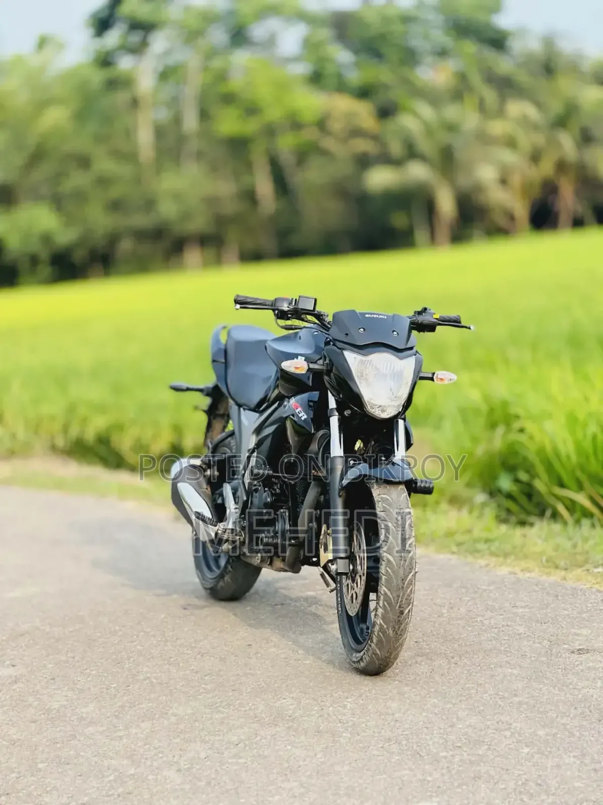 Suzuki Gixxer Monotone 2024 Black