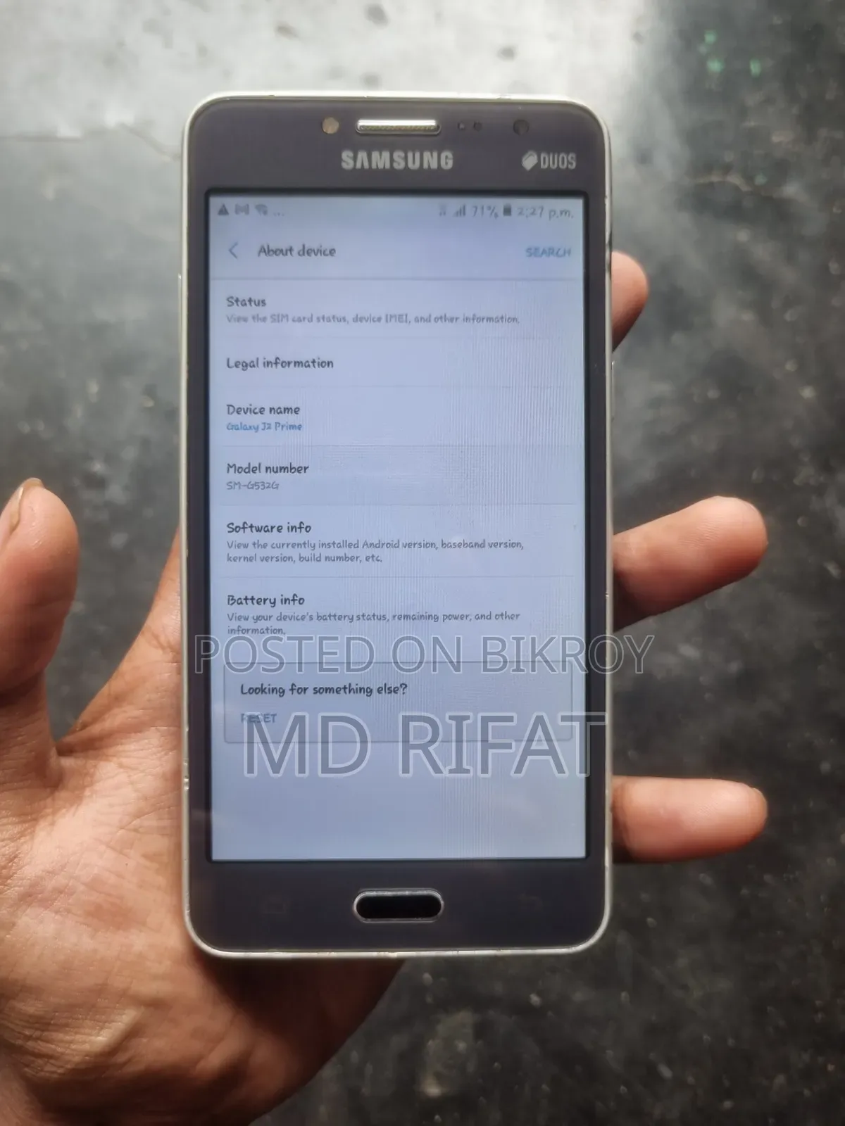 Samsung Galaxy J2 Prime 8 GB White