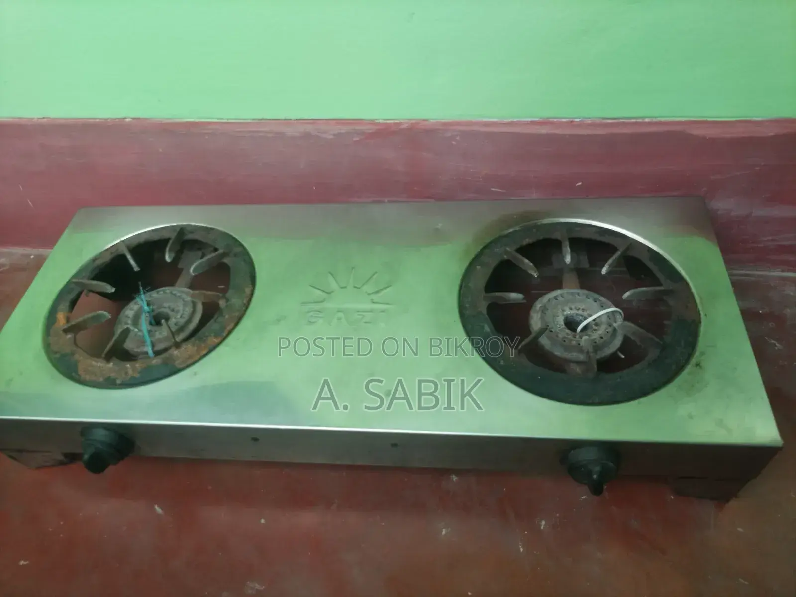 ব্যবহৃত গ্যাস স্টোভ