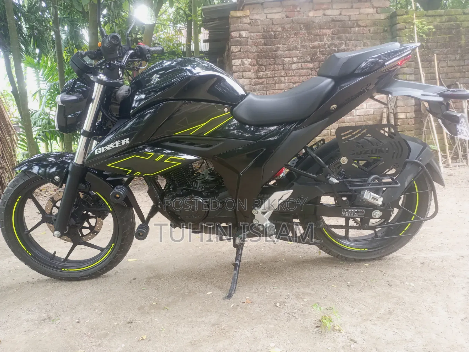 New Suzuki Gixxer Fi ABS 2025 Black