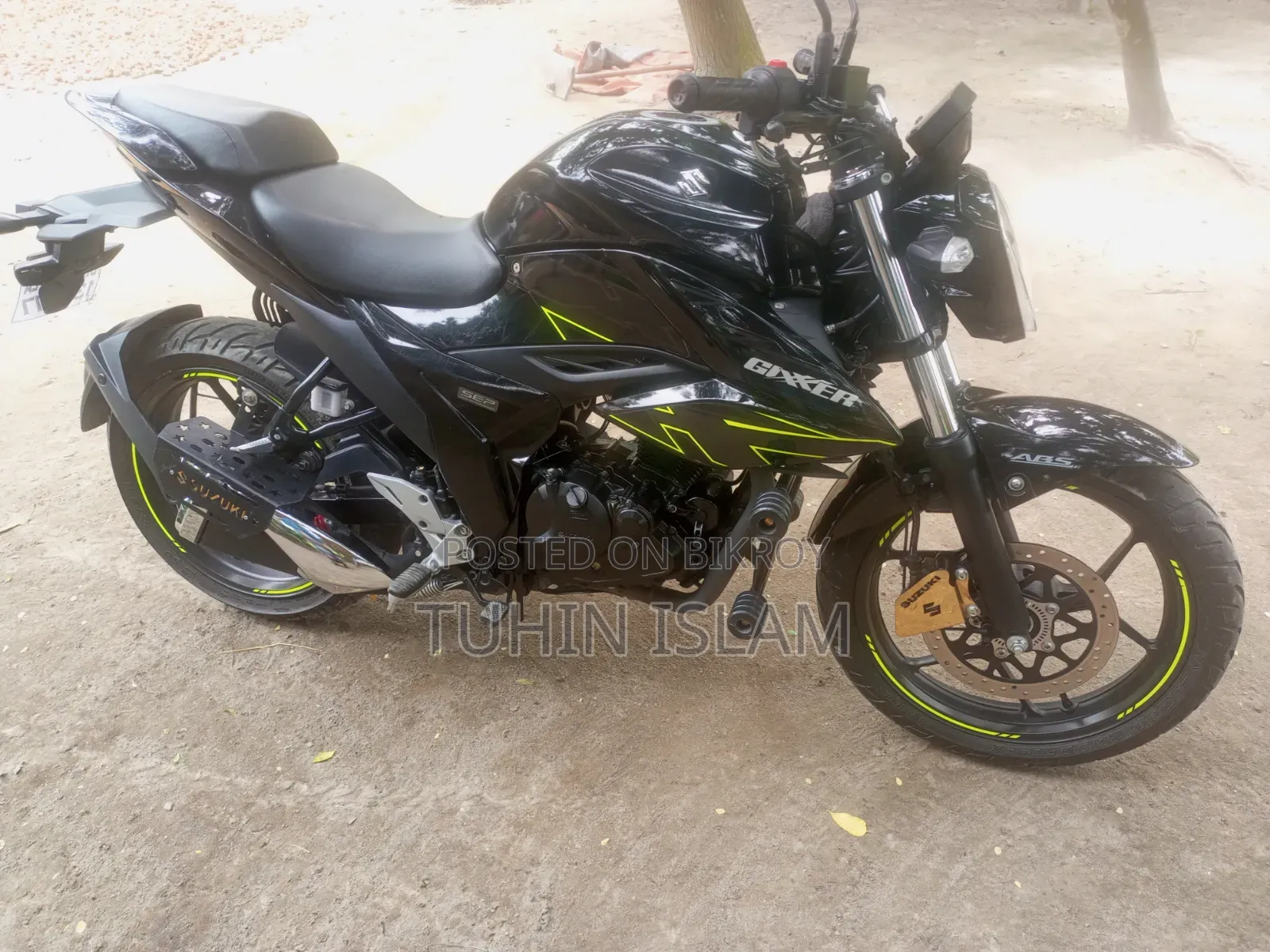 New Suzuki Gixxer Fi ABS 2025 Black