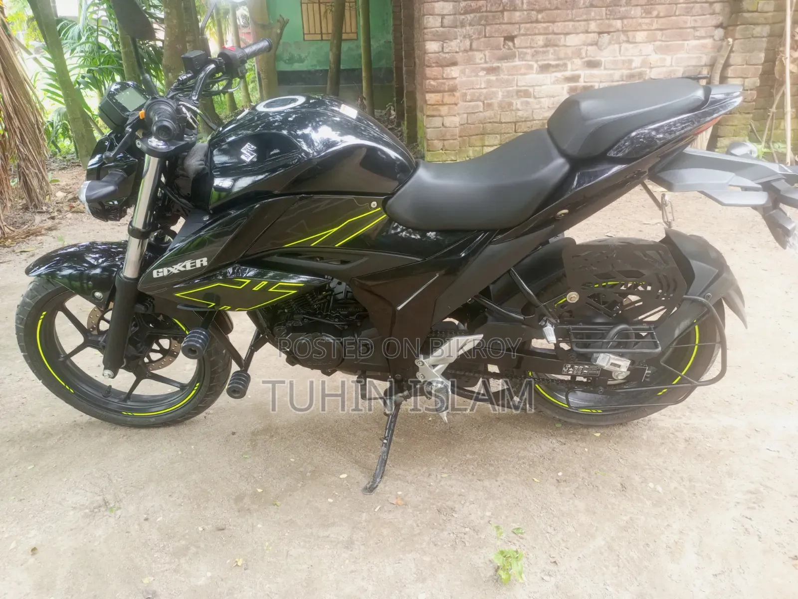 New Suzuki Gixxer Fi ABS 2025 Black