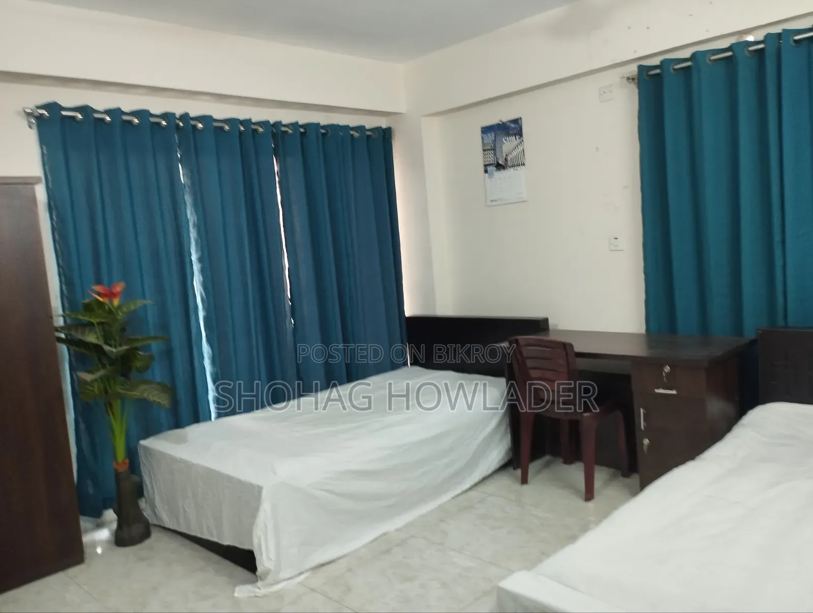 1bdrm Apartment in Anjuman Villa, Uttara for Rent