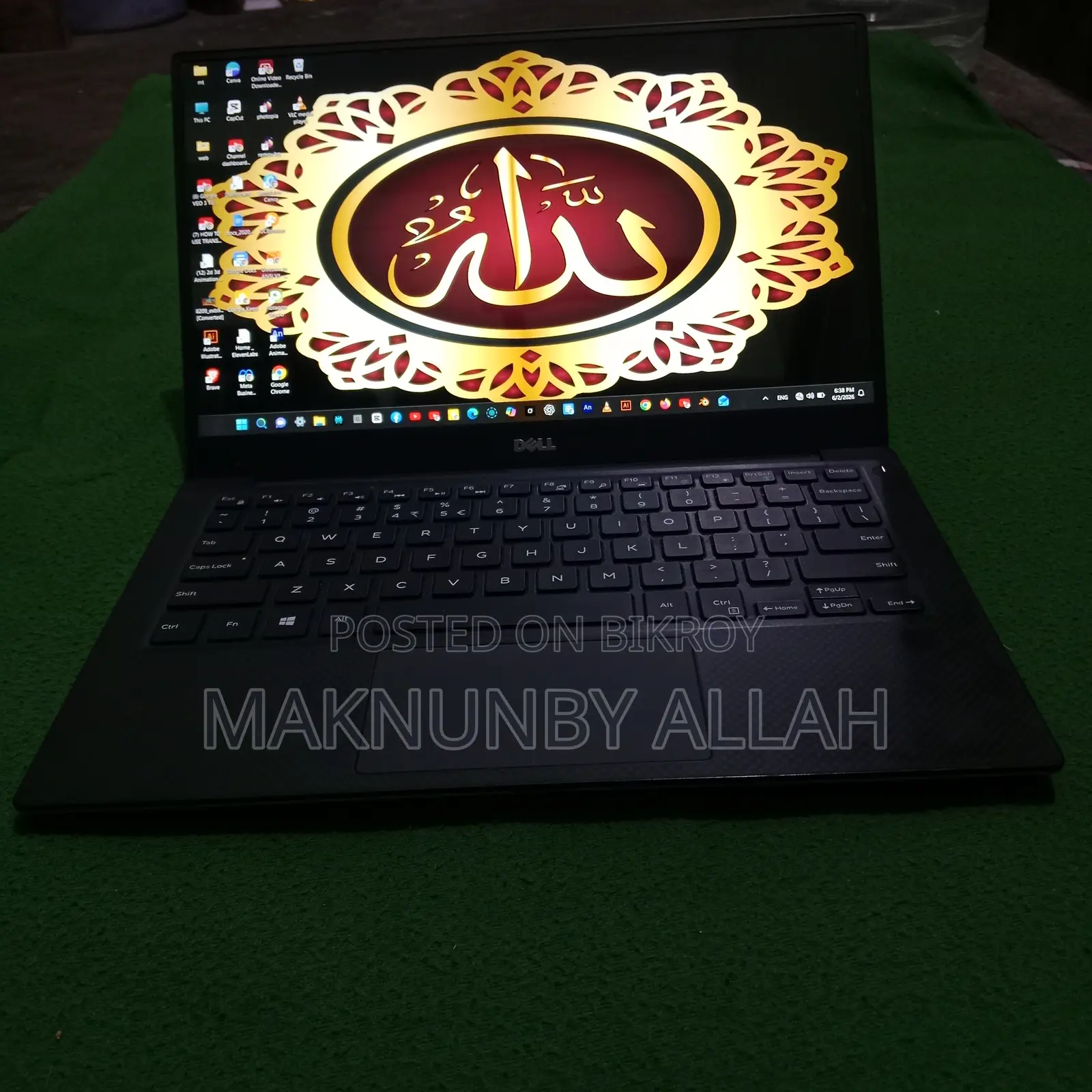 Laptop Dell XPS 13 (9360) 8GB Intel Core I7 SSD 256GB