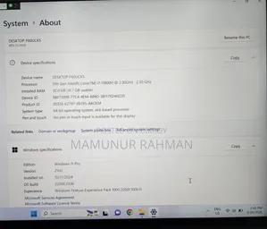 Laptop Dell XPS 15 32GB Intel Core i7 SSD 2T