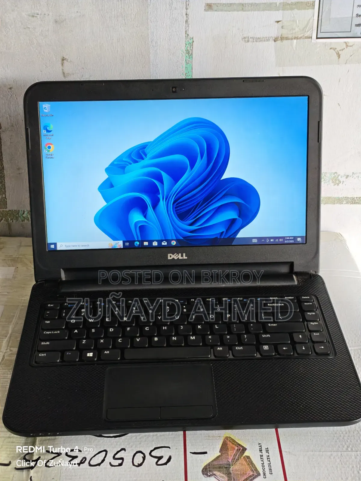 Laptop Dell Inspiron 15 8GB Intel Core I3 HDD 500GB