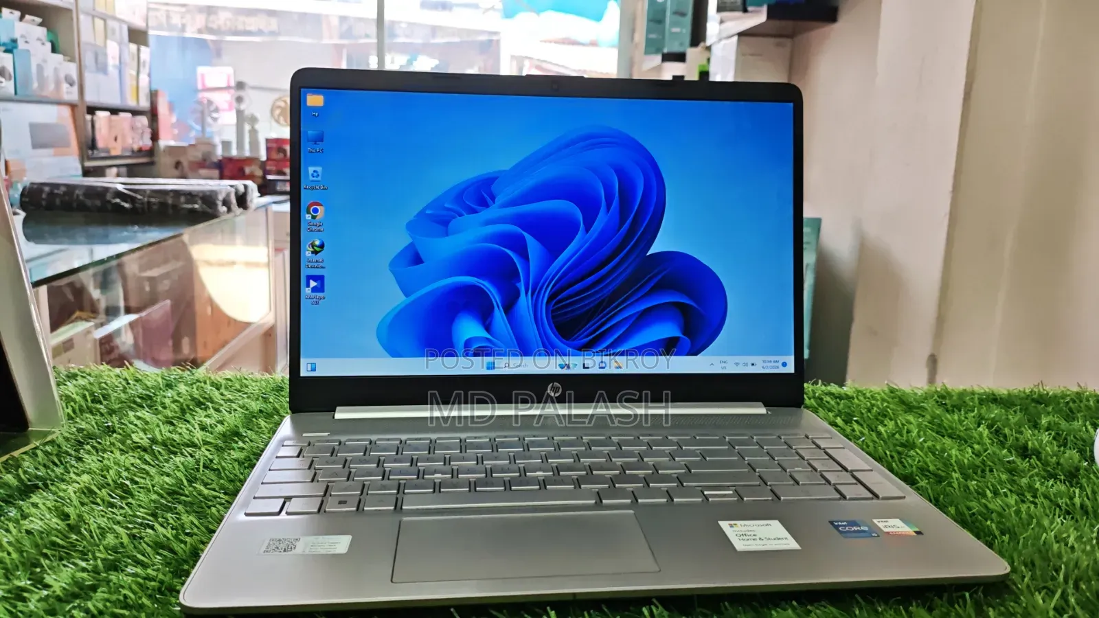 Laptop HP 15s 8GB Intel Core I5 SSD 512GB