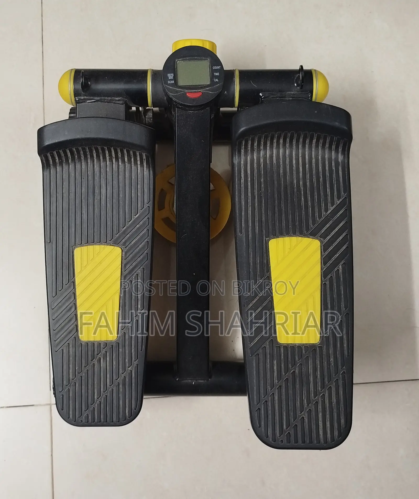 Gym Equipment (Dumbbell, Barbell, Mini Stepper, Rubber Mat)
