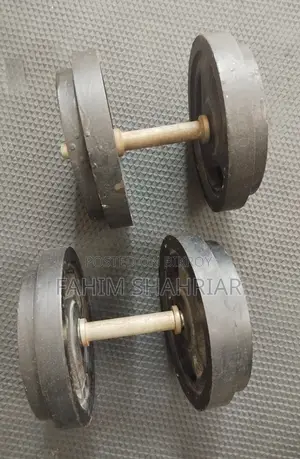 Gym Equipment (Dumbbell, Barbell, Mini Stepper, Rubber Mat)