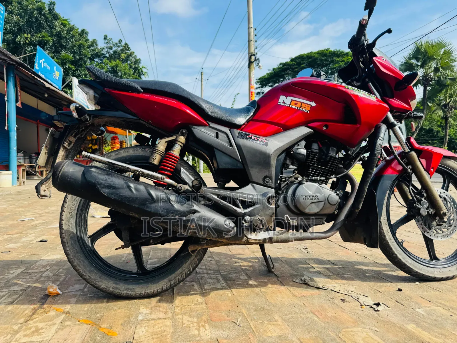 Motorcycle 2013 Red