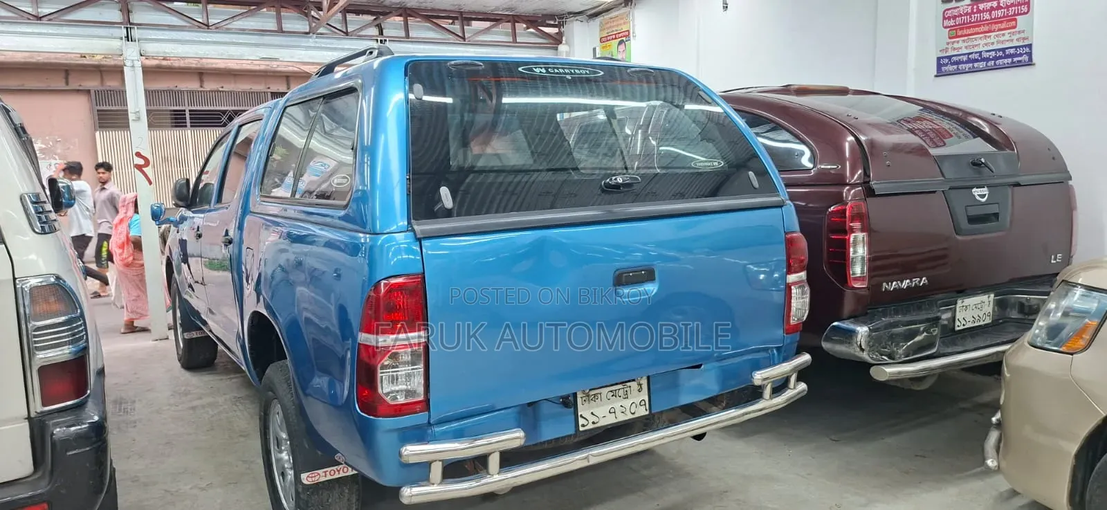 Toyota Hilux 2.5 D-4d Double Cab 4x4 SRX 2007 Blue