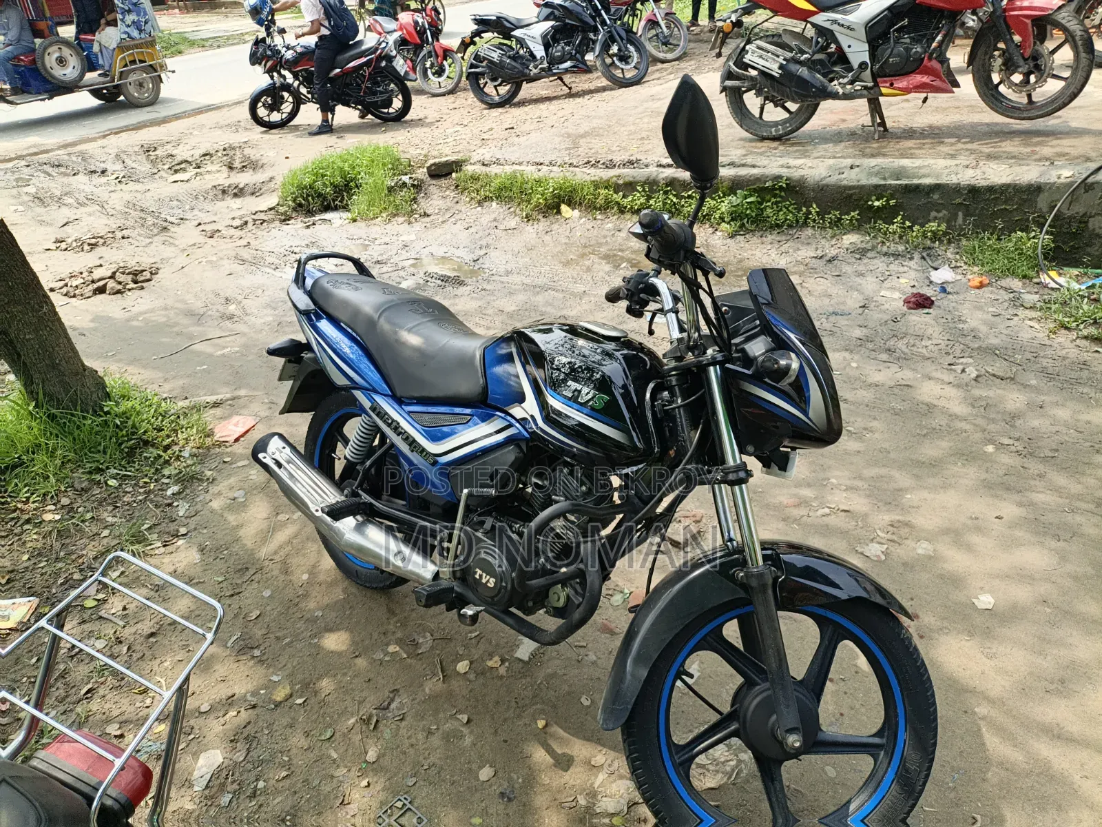 TVS Metro 2019 Purple