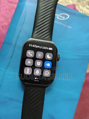 Smart watch with calling feature and AMOLED display.
