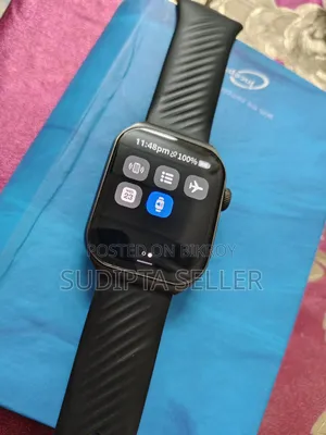 Smart watch with calling feature and AMOLED display.
