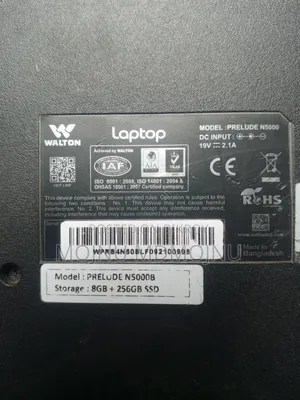 Laptop 3XS 8GB Intel Core 7 SSD 256GB