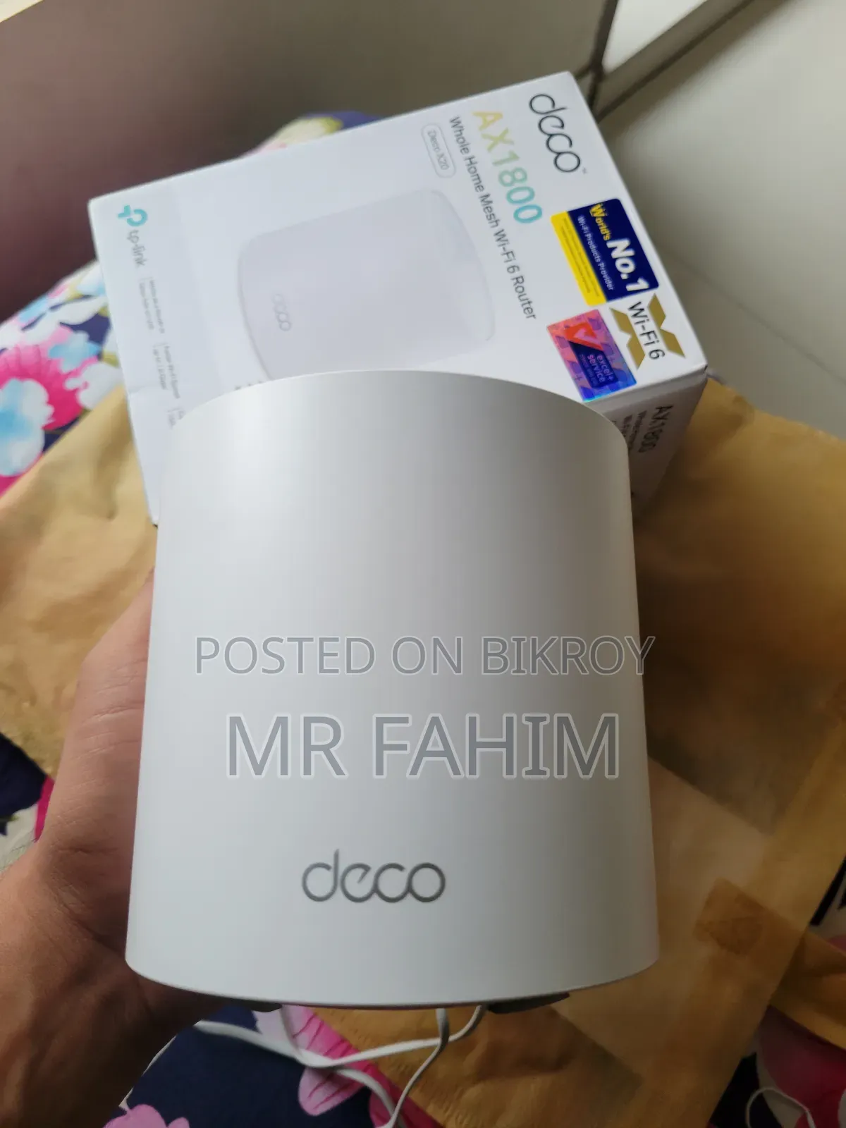 Tp-Link Deco X20 Wifi 6 Mesh Router (Ax1800) – Excellent Condition