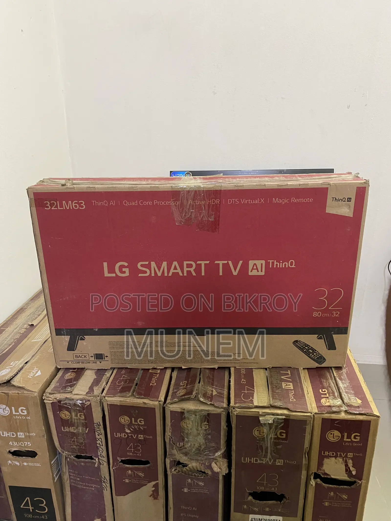 Lg/Eco+/Hisense/ Toshiba 32” Android Tv