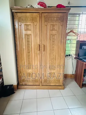 Teak wood wardrobe