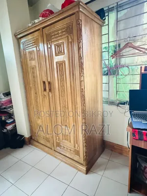 Teak wood wardrobe