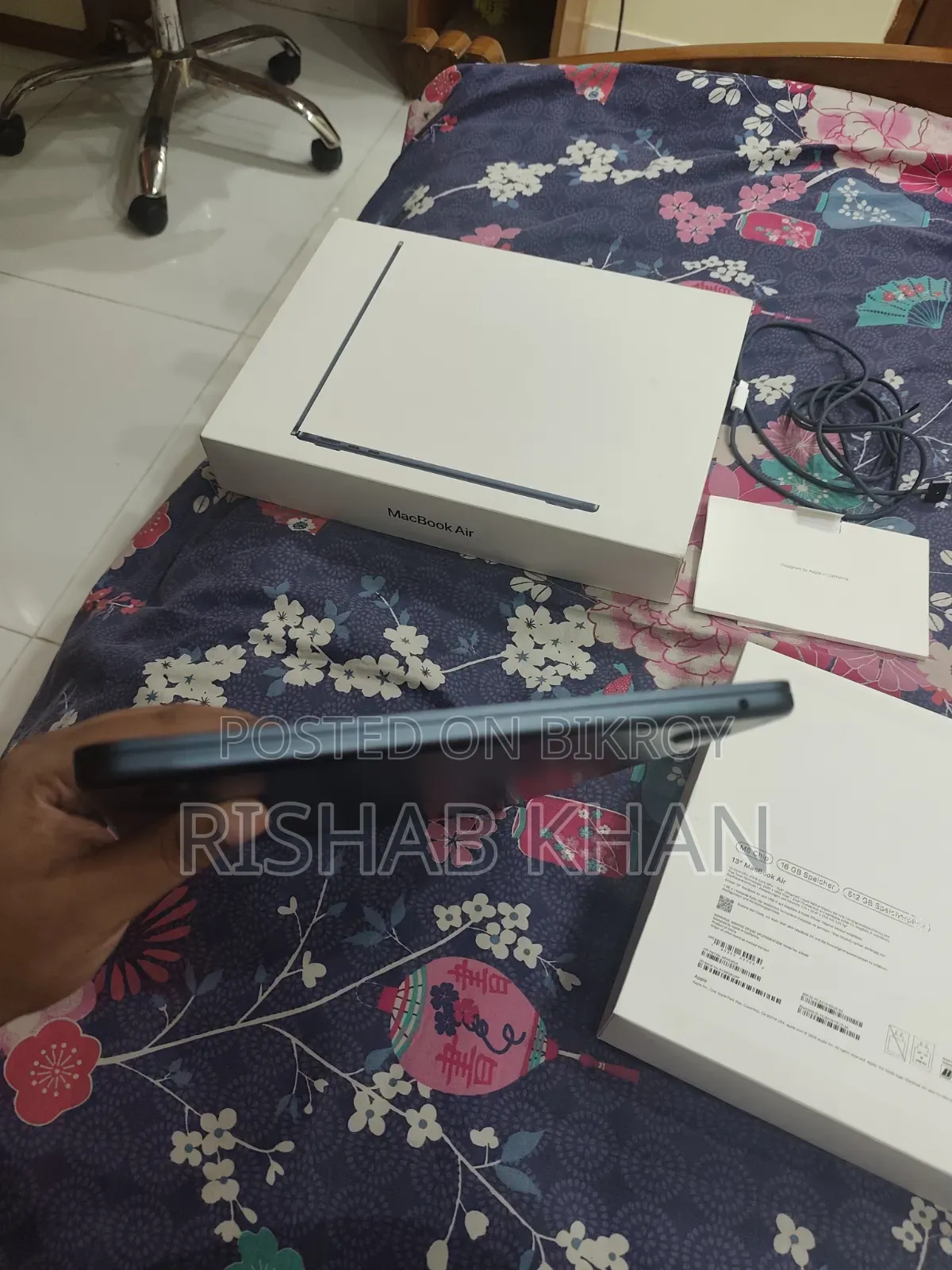 New Laptop Apple MacBook Air 2026 M5 16GB Apple M5 SSD 512GB