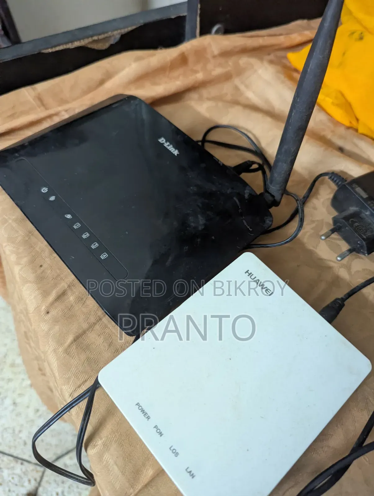 D-Link Router + Huawei ONU