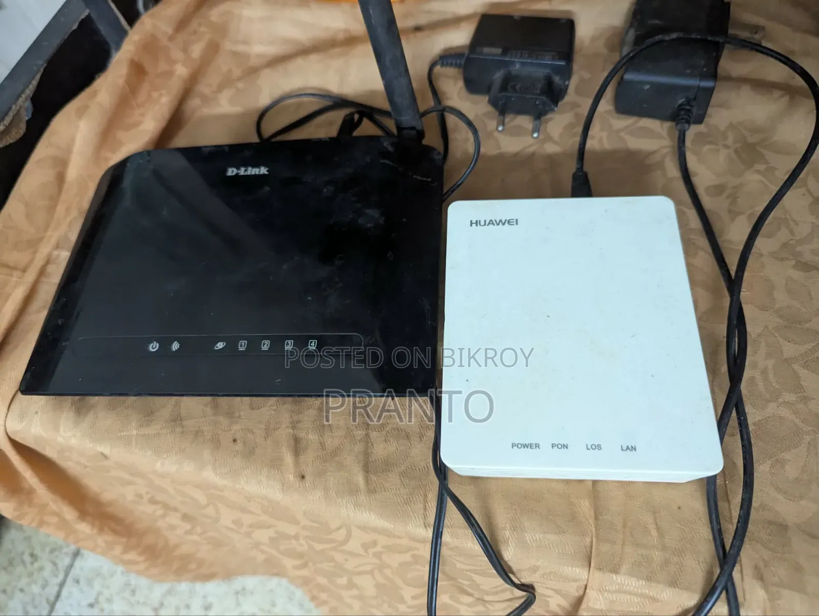 D-Link Router + Huawei ONU