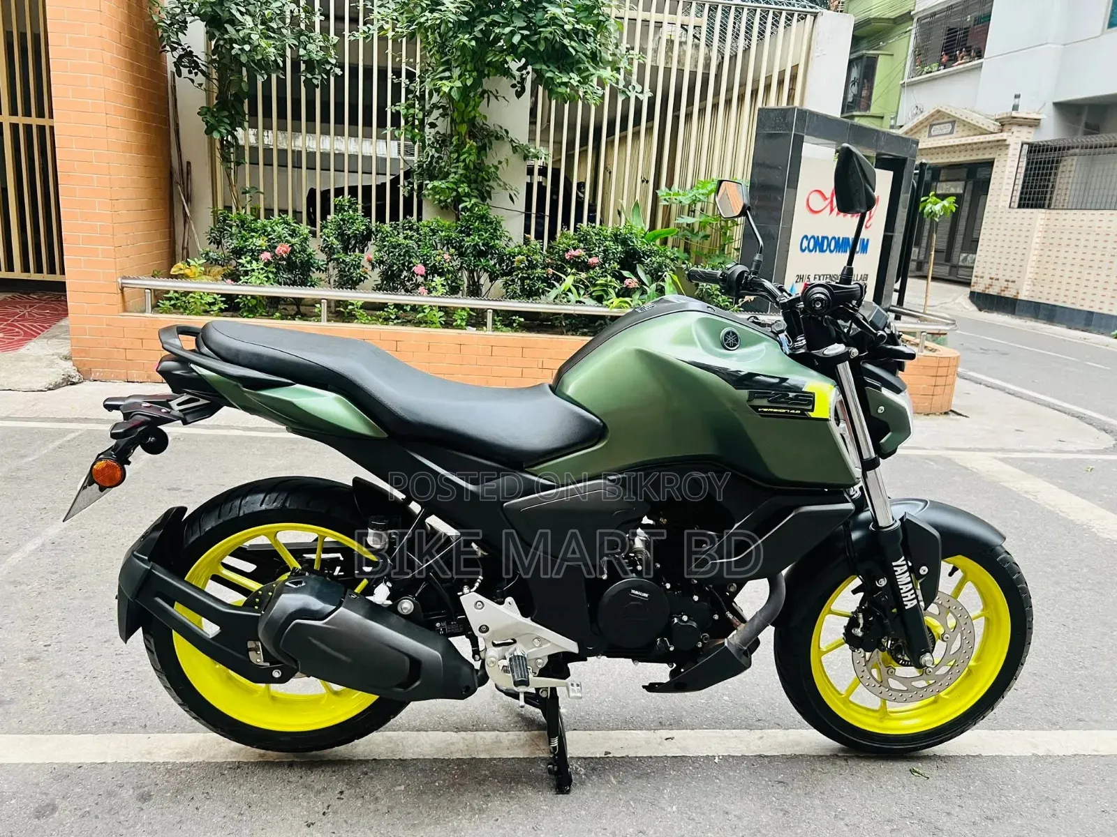 Yamaha FZ 2025 Green