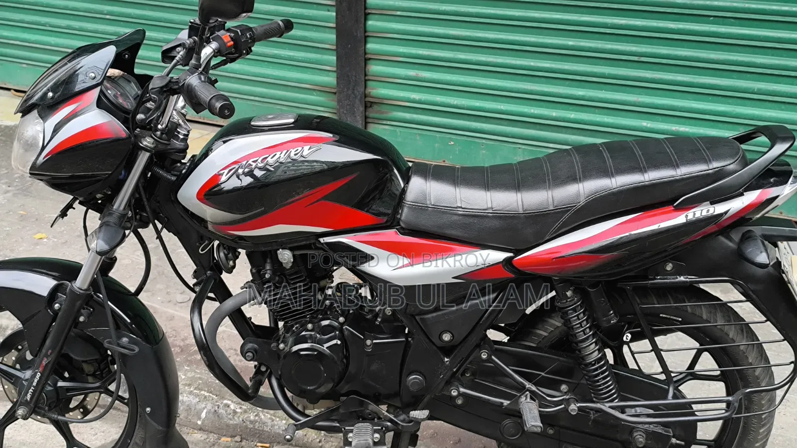 Bajaj Discover 110 2022 Black