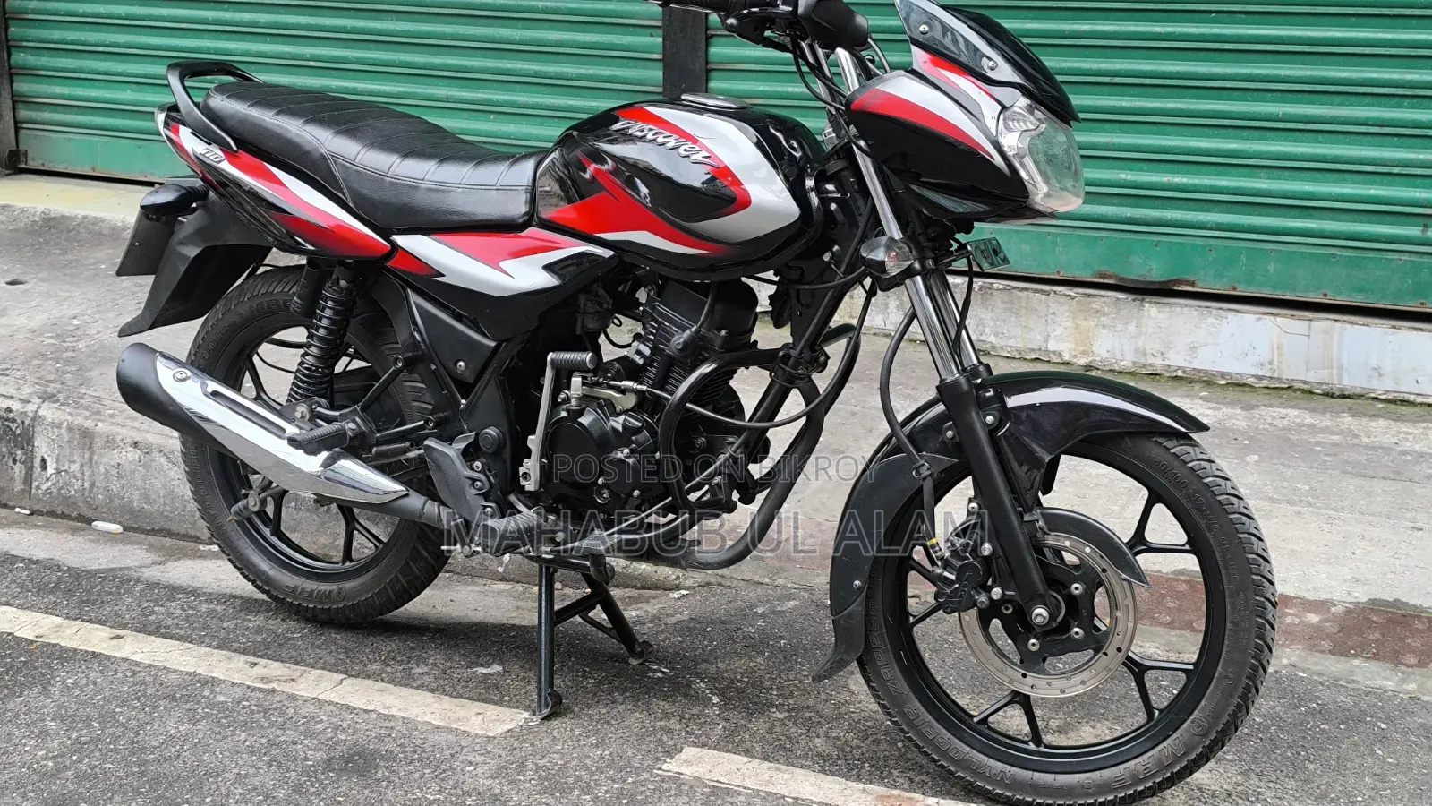 Bajaj Discover 110 2022 Black